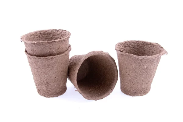 stock image Peat pots
