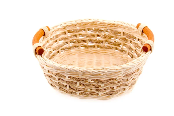 Wicker basket — Stock Photo, Image