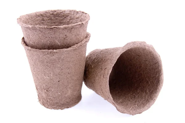 stock image Peat pots