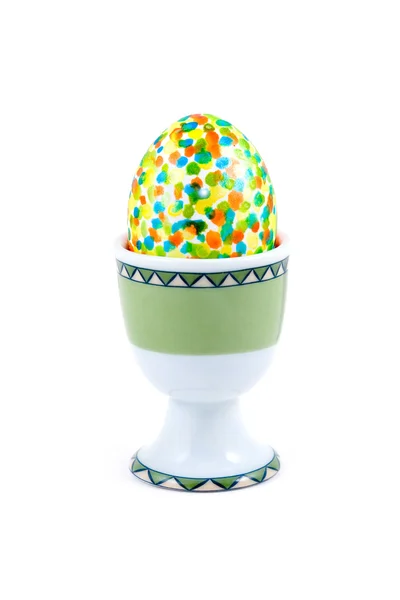 Easter egg on a white background — Stock Photo, Image