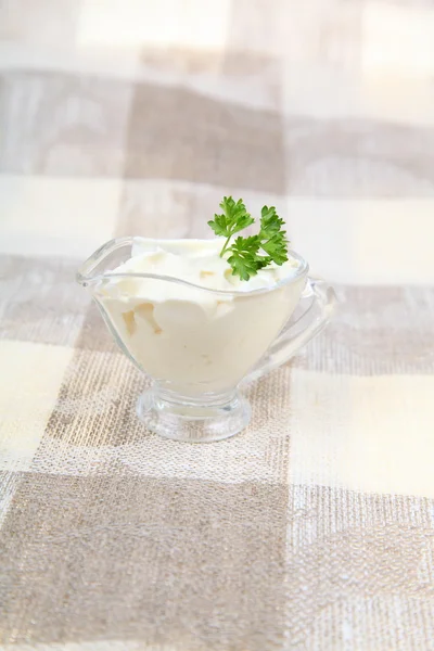 stock image White cream sauce