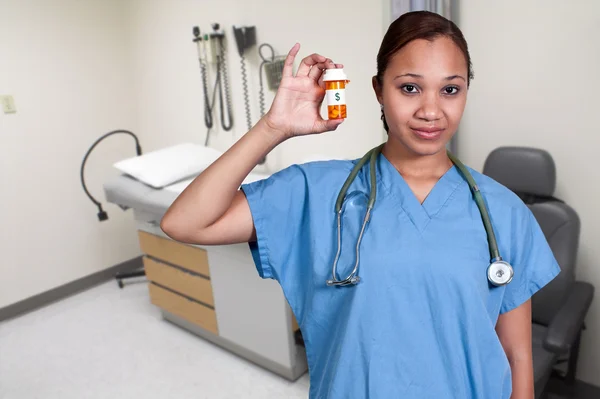 Black Woman Doctor — Stock Photo, Image