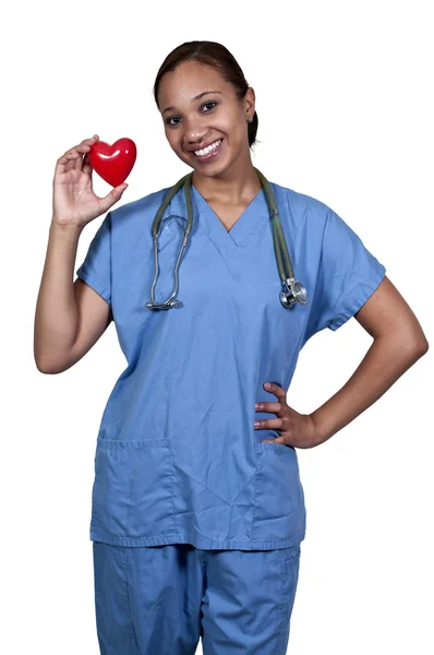 女性心脏病专家 — 图库照片