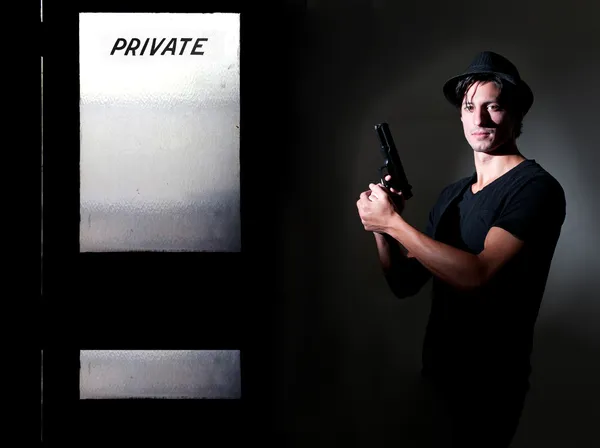 Detective privado — Fotografia de Stock