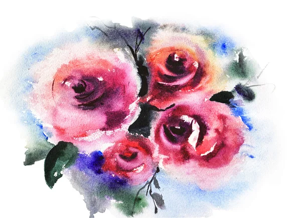 玫瑰鲜花 — 图库照片