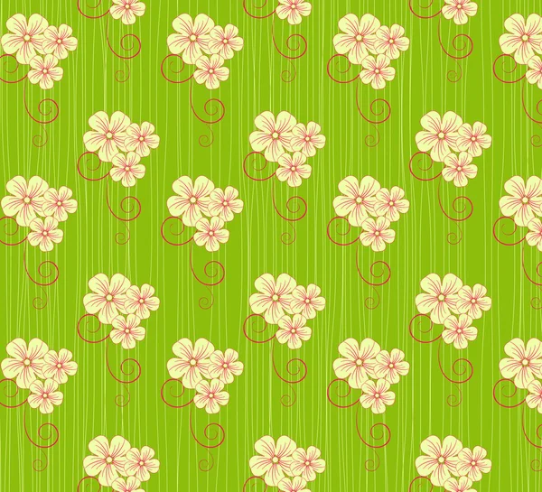 stock vector Flower pattern vector background