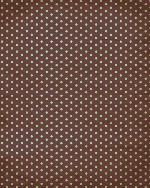Vector polka dot retro old paper background — Stock Vector