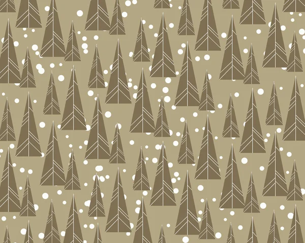 Christmas tree vector background — Stock Vector
