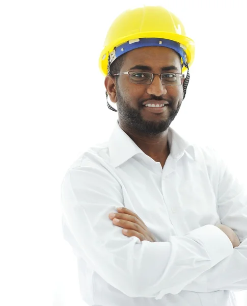 African american architect engineer — Stock Photo, Image