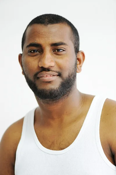 美しい黒人男性の肖像画 — ストック写真