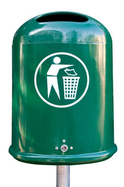 Garbage can clipart