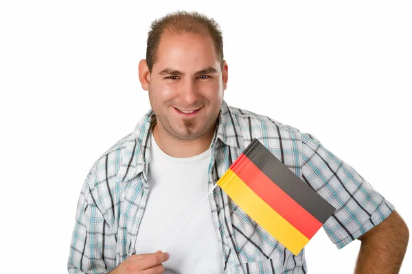 Alman fan — Stok fotoğraf