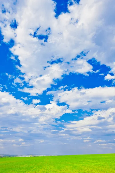 Sky over the plain — Stock Photo, Image