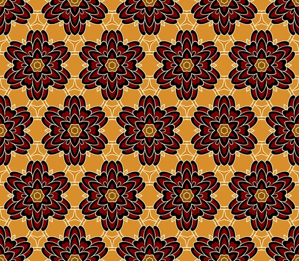 Vintage pattern wallpaper vector seamless background Stock Vector by ...