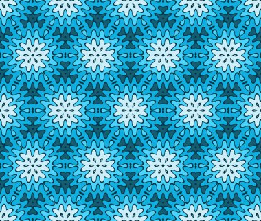 Vintage winter wallpaper pattern seamless background. Vector. clipart