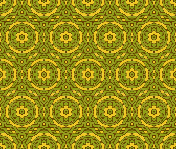 Vintage wallpaper pattern seamless background. Vector. — Stock Vector