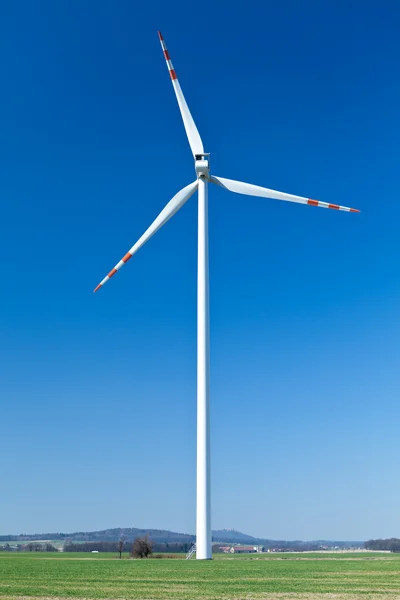 Rüzgar Türbini, alternatif enerji — Stok fotoğraf