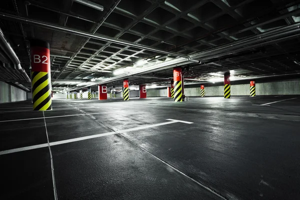 Parking intérieur souterrain garage — Photo