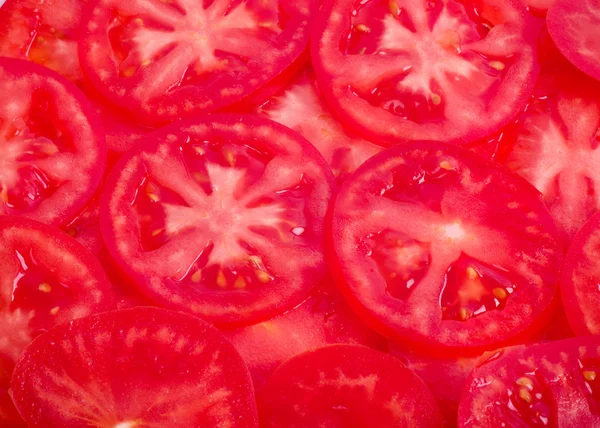 Red tomato background — Stock Photo, Image