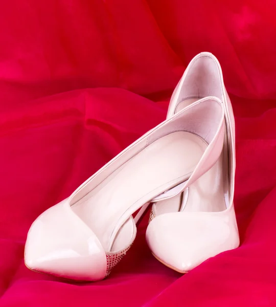 Krásná svatební boty — Stock fotografie