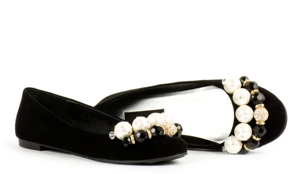 Sexy scarpe alla moda isolato su sfondo bianco — Foto Stock