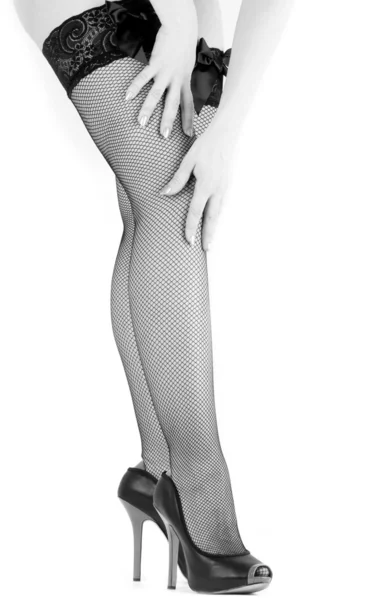 Sexy womanish legs — Stock Photo, Image