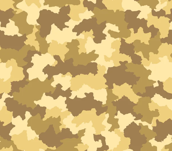 Desert camouflage seamless pattern — Stock Photo, Image