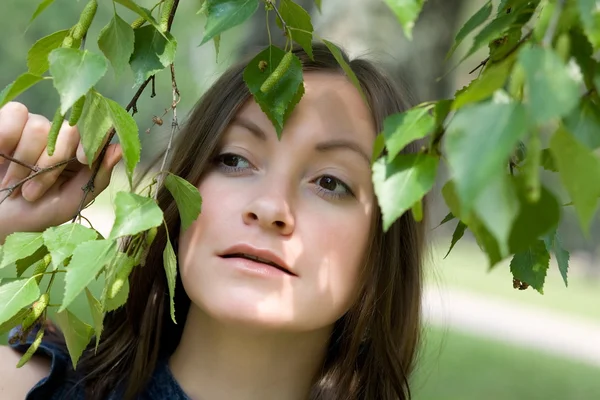 stock image Girl in the Park