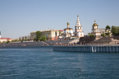 Irkutsk içinde Quay angara