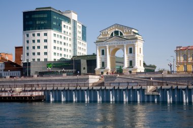 Irkutsk içinde Quay angara