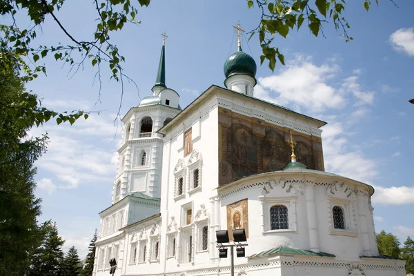 Starożytny Kościół prawosławny w Irkucku — Zdjęcie stockowe