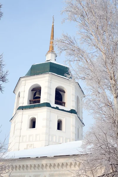 Oude orthodoxe kerk in Irkoetsk — Stockfoto