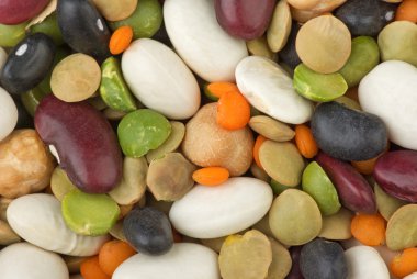 Mix from different beans clipart