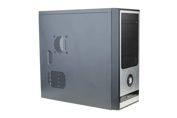 Black personal computer — Stock Photo, Image
