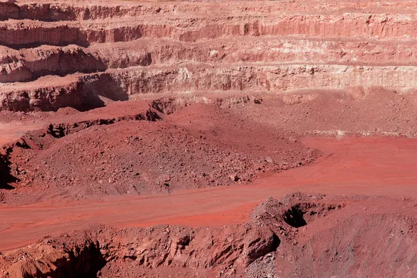 Těžba železné rudy — Stock fotografie