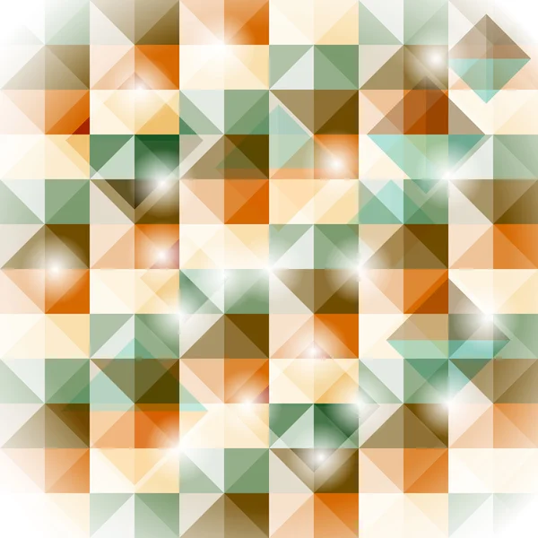 Vektor sömlös geometriska mönster med 3d illusion — Stock vektor