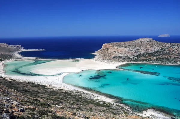 Gramvousa and Balos. Crete, Greece — Stock Photo, Image