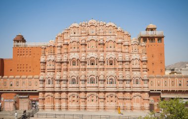 Hawa Mahal, the Palace of Winds, Jaipur, Rajasthan, India. clipart