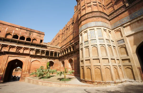 Agra φρούριο στην Ινδία — Φωτογραφία Αρχείου