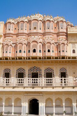 Hawa Mahal, rüzgarların saray, Jaipur, Rajasthan, Hindistan.