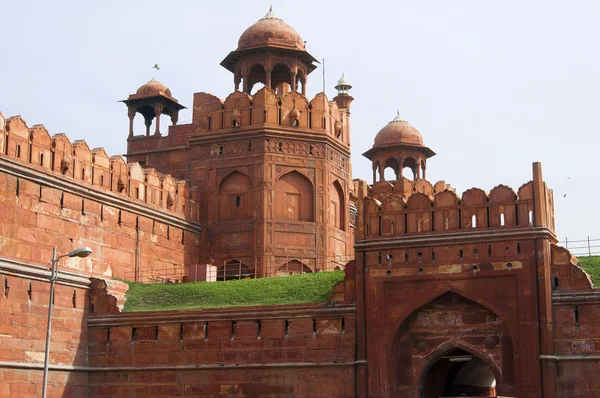 पुरानी दिल्ली, भारत में लाल किला — स्टॉक फ़ोटो, इमेज