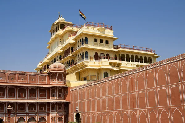 Pitam Niwas Chowk no Palácio da Cidade em Jaipur, Índia — Fotografia de Stock