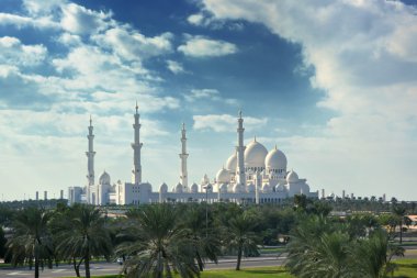 Sheikh zayed mosque clipart