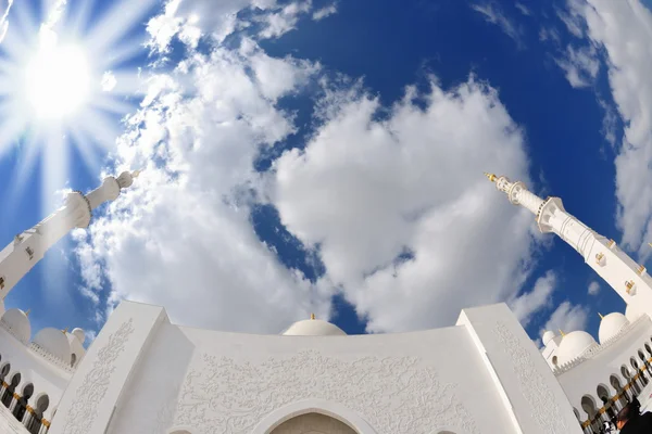 Sheikh zayed moskee — Stockfoto