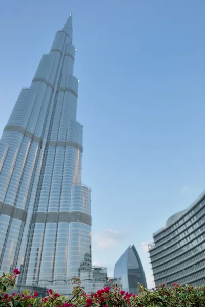 Dubai burj khalifa skyskrapa — Stockfoto