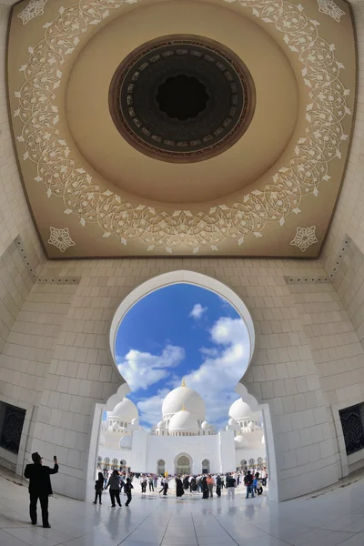 Sheikh zayed mosque — Stock Photo, Image