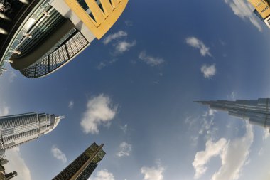 Dubai Burj Khalifa gökdeleni