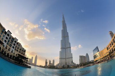 Dubai Burj Khalifa gökdeleni