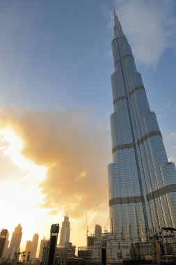 Dubai Burj Khalifa gökdeleni