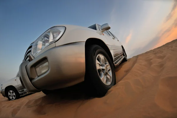 Vehículos safari del desierto — Foto de Stock